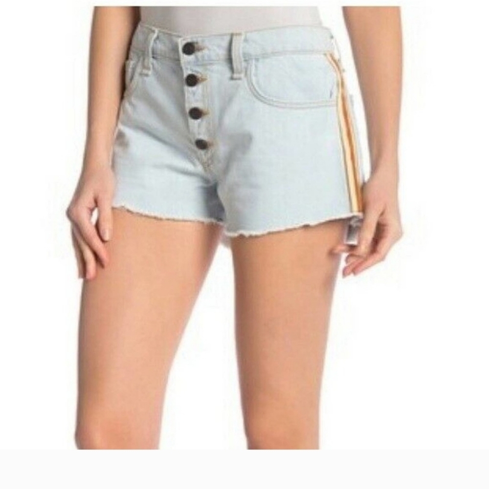 Veronica Beard Light Blue Denim Shorts
